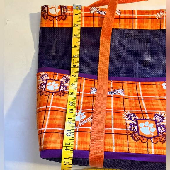 Clemson University Tigers Tote Bag with Fabric Casserole Carrier - Picture 5 of 9